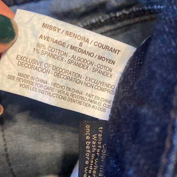 Nine West Broadway jeans size 8 - Picture 5 of 6
